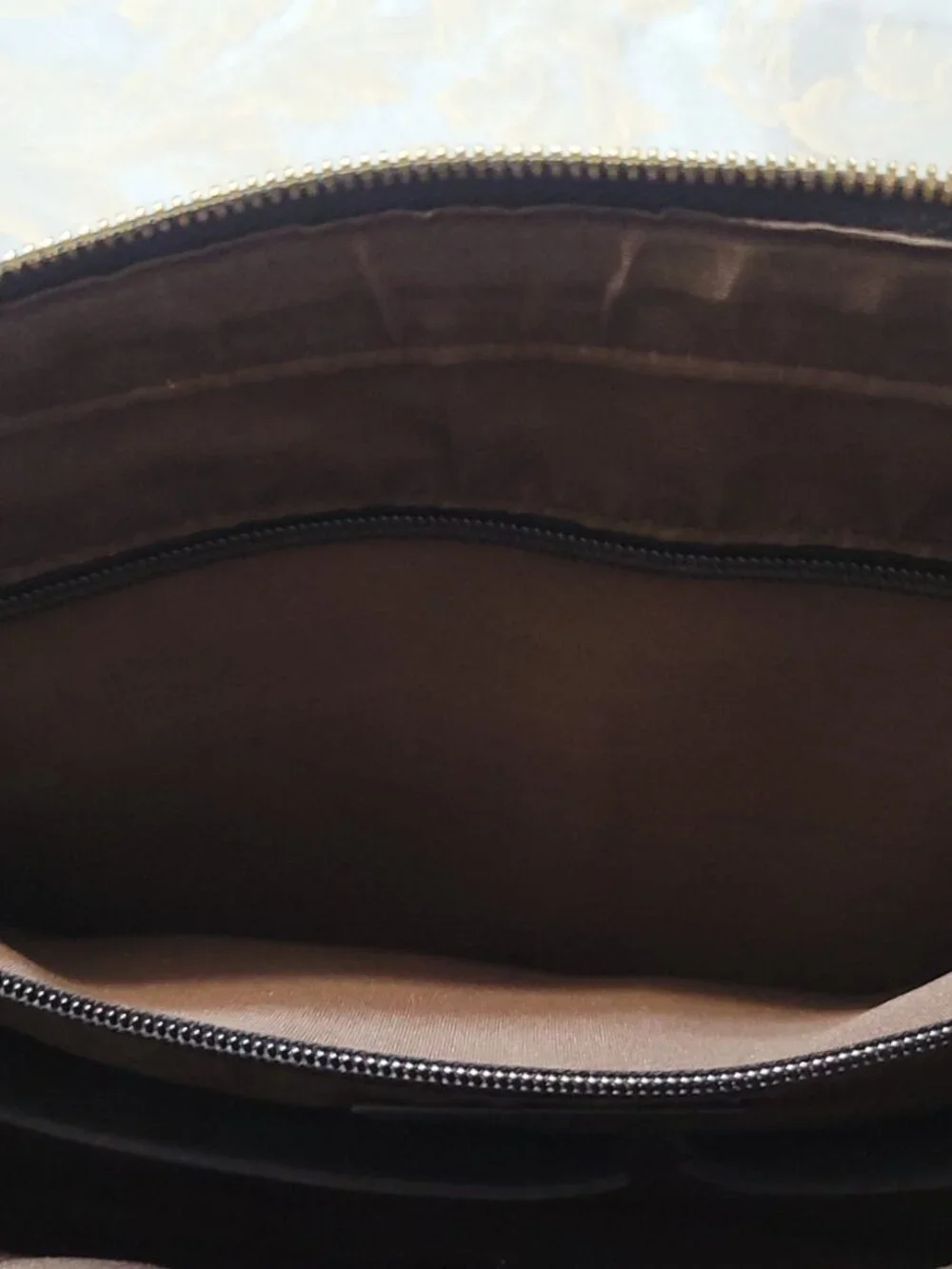 BOSTANTEN Leather Nylon Briefcase Laptop Bag with Sholder Strap 15 